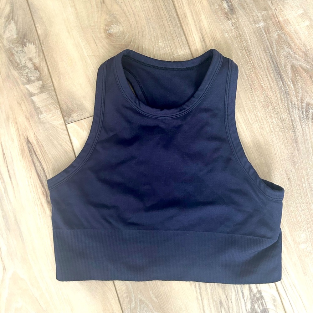 Zella Racerback Ribbed Bra Top - Picture 2 of 3